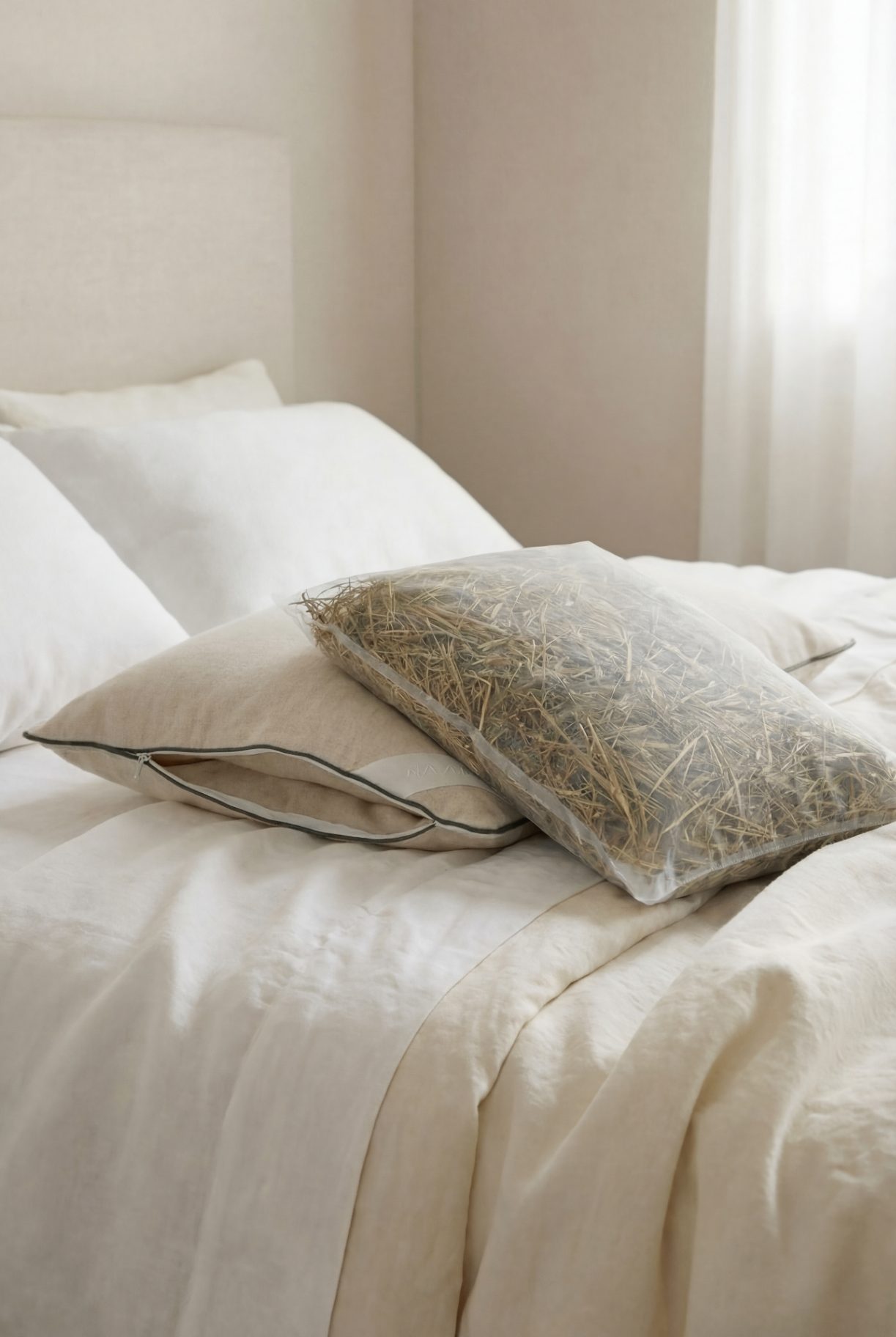 Detailansicht des natürlichen Kernmaterials